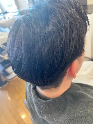 ショート カラー メンズ カットサロンタカハシ所属・メンズカット　森 和磨のヘアスタイル