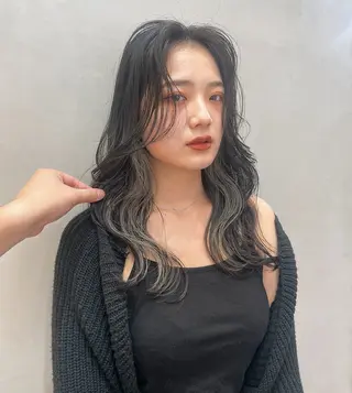 ロング Misaki /ボブ/縮毛矯正のヘアスタイル