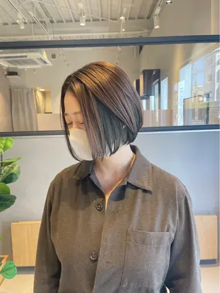 ショート カラー Le rond所属・はる とのヘアスタイル