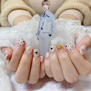 ネイル La neige* yuki 🥯🍑のネイルデザイン