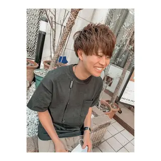 ショート ヘアアレンジ メンズ ange☞ soutaのヘアスタイル