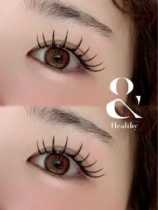 マツエク・マツパ 【那覇/束感まつ毛】 ｷｬﾒﾙのマツエク・マツパデザイン