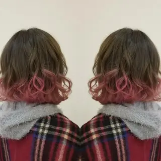 ミディアム Le Lien カジのヘアスタイル