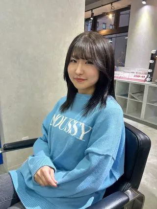 ミディアム 髪質改善大阪/ 酸性縮毛矯正/ゆうとのヘアスタイル