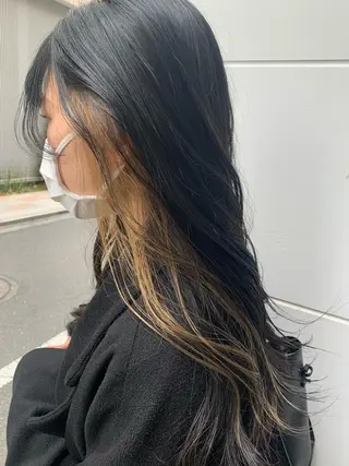 セミロング カラー 縮毛矯正✖️似合わせ 🌻ヒトミのヘアスタイル