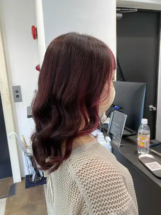 ミディアム カラー jill by gisel＿奥家のヘアスタイル