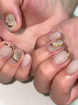 ネイル Li'a Bloom所属・🦋🤍 madoka🤍のネイルデザイン