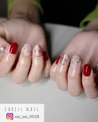 ネイル caress  nail カレスネイル　代々木上原所属・カレスネイル さいのネイルデザイン