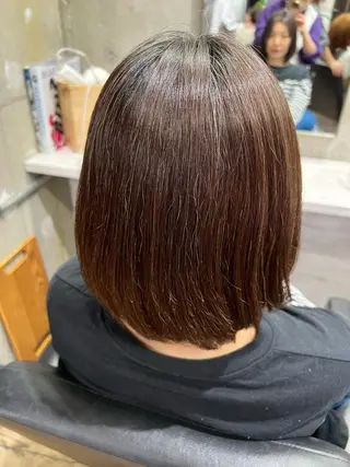 ミディアム パーマ ROBBY所属・松井美樹/似合わせ ガーリー・韓国のヘアスタイル