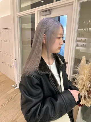 ロング カラー ParveMix🍀 藤原愛未のヘアスタイル