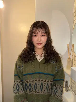 ロング 海外風/暖色🧡 /Unaのヘアスタイル