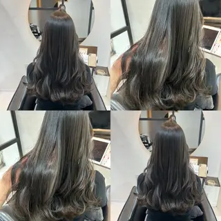 ロング カラー 🤍透明感/韓国風 🤍サクラギヒトミのヘアスタイル