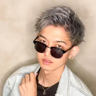 メンズ men'sカット.パ ーマHIKARI🐥のヘアスタイル