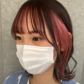 ショート カラー 韓国ヘア/艶カラー /田中悠佑のヘアスタイル