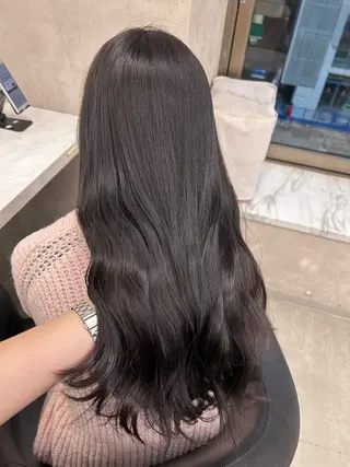 カラー 透明感ベージュ🤎 ナチュラルレイヤーのヘアスタイル