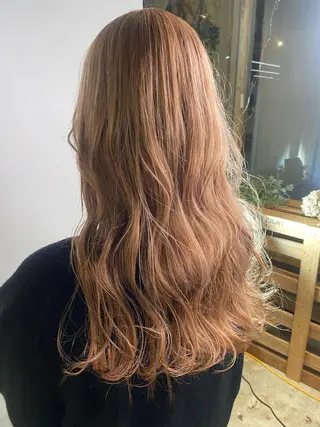 ロング カラー VISUALIST所属・小倉/レイヤー/ 顔周りカット/naoのヘアスタイル