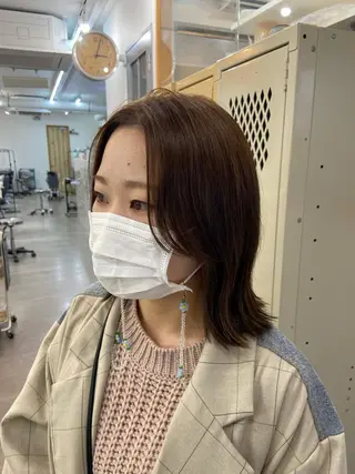 ミディアム SUNC🍀大熊 花奈絵🍀のヘアスタイル