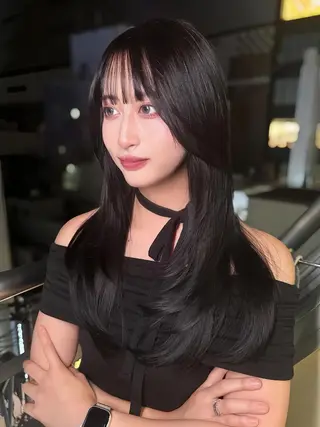 ロング ワンホンヘア ケラチン/Kaitoのヘアスタイル