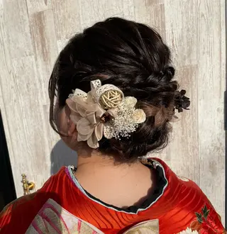 ヘアアレンジ 岡村 真子のヘアスタイル