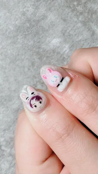 ネイル haleyume所属・shino🌟 痛ネイルのネイルデザイン