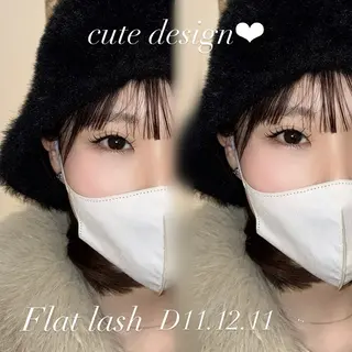 マツエク・マツパ マツエク モデルのマツエク・マツパデザイン