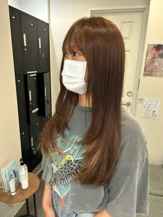 ロング ナルミ ケイスケのヘアスタイル