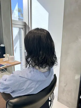 ミディアム miko🪽地毛風/ ハイトーン/レイヤーのヘアスタイル