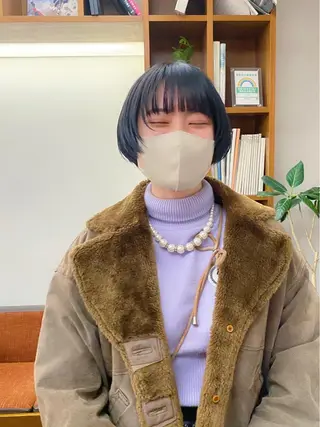 ショート カラー Paddle所属・似合わせレイヤー/ レイヤーパーマ/高倉のヘアスタイル