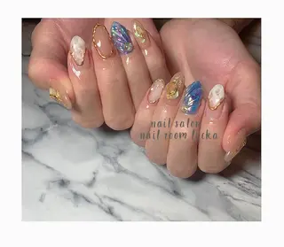 ネイル ﾈｲﾙﾙｰﾑﾘｯｶ 𝐦𝐚𝐲𝐮のネイルデザイン