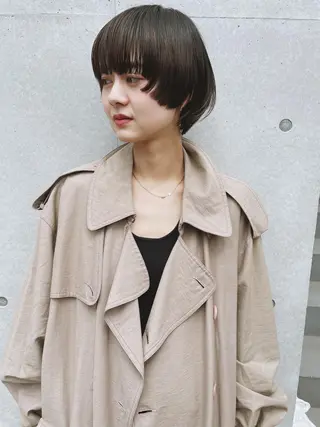 ショート カラー センスをお届けします 大谷将生INFPのヘアスタイル