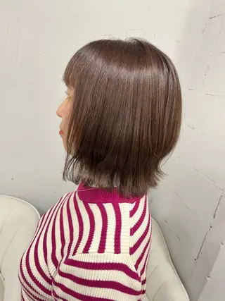 ミディアム カラー ガレリアエレガンテ福岡店所属・野田 裕貴のヘアスタイル
