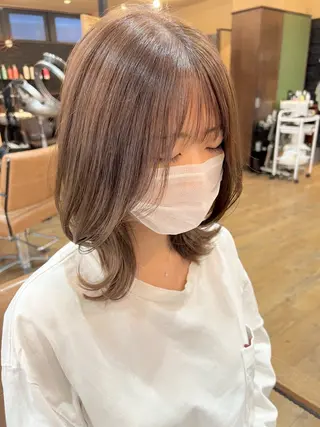 ミディアム カラー HairSalon SHIAN八王子店所属・SHIAN 八王子 🦋小林 美羅🦋のヘアスタイル