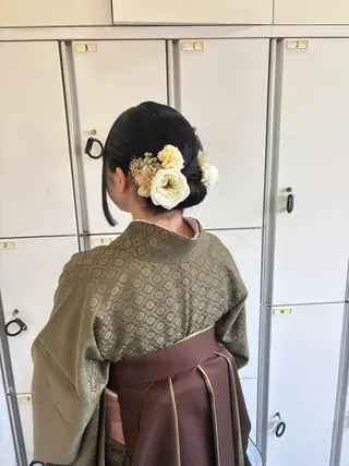 ヘアアレンジ 🫧松尾彩舞樹🫧 アレンジ/艶カラー✨のヘアスタイル