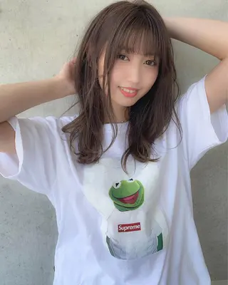 セミロング I S所属・🌿透明感カラー‪ 縮毛矯正✨かずきのヘアスタイル