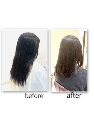 セミロング ツヅキ マスミのヘアスタイル