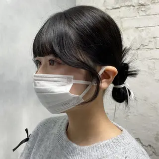 韓国・網紅 🦋HONOKA🦋のヘアスタイル
