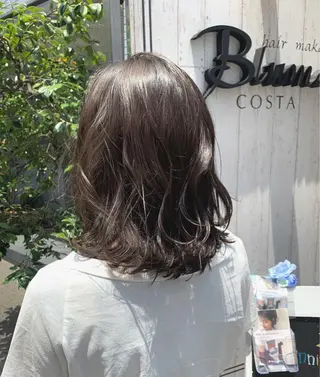 ミディアム カラー ayaka 大宮のヘアスタイル