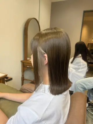 ミディアム 大坪 壱成のヘアスタイル