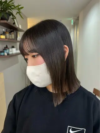 權軒 真尋のヘアスタイル