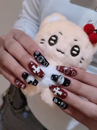 ネイル 3dパーツ/流行り 👧shushu❤️のネイルデザイン