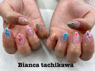ネイル Bianca 立川店 小川のネイルデザイン