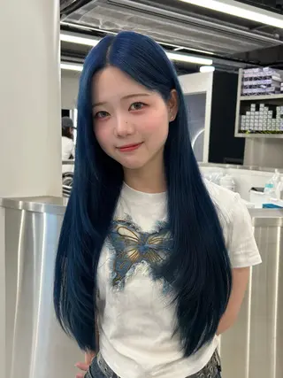 ロング カラー カラー/エクステ 🤍ルナのヘアスタイル