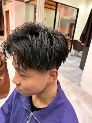 ショート メンズ EARTH大宮宮原店所属・ri kuのヘアスタイル