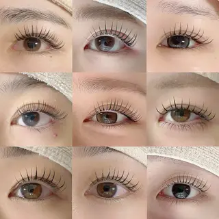 マツエク・マツパ Zina / Runa🩶のマツエク・マツパデザイン