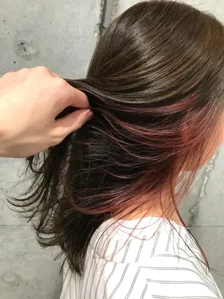ロング カラー 竹嶌 健吾のヘアスタイル