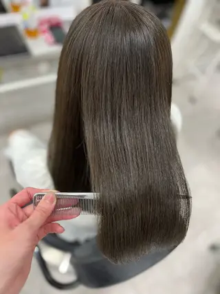 セミロング カラー 🫧ぷる艶カラー🫧 Yuubi🦩のヘアスタイル