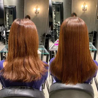 セミロング ENORE 青山店所属・🫧縮毛矯正専門店/ 髪質改善プロ直輝🫧のヘアスタイル
