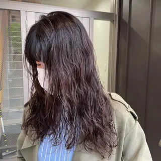 セミロング パーマ 🌼RIKA🌼レデ ィース専門💖のヘアスタイル