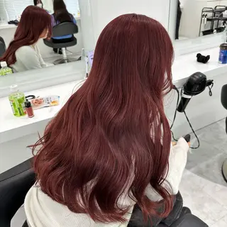 ミディアム カラー ♡上品韓国髪♡ブラ ウン/SAYATOのヘアスタイル