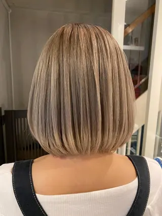 ショート カラー 🌈評価No.1🌈 艶髪カラー❌エクステのヘアスタイル